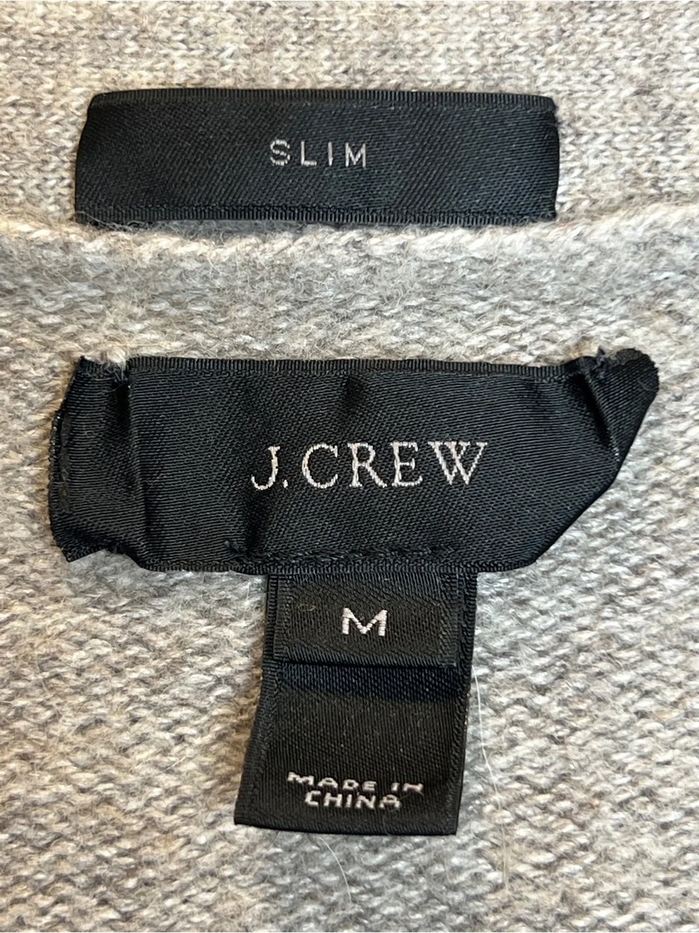 J. Crew Slim Fit Merino Wool Alpaca Cardigan Sweater Medium Tan Elbow Patches